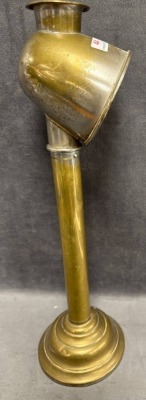 Early 20th Century Brass Candle Lamp - 7