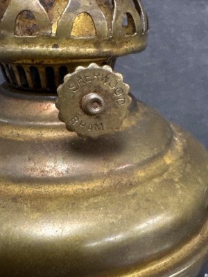 Perko Brass Gimbal Nautical Lamp with Burner - 4