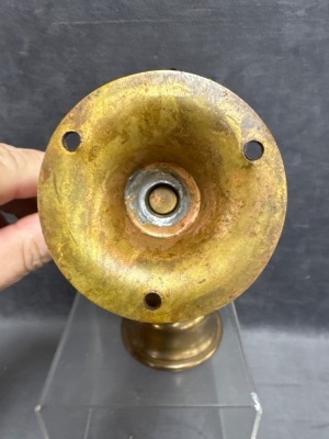 Perko Brass Gimbal Nautical Lamp with Burner - 8