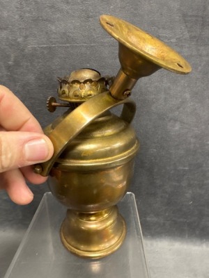 Perko Brass Gimbal Nautical Lamp with Burner - 10