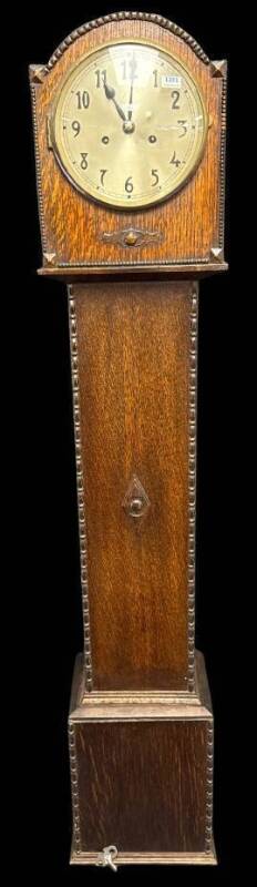 51" Tall Wood Case Clock with Works