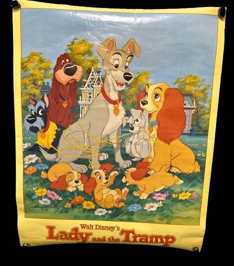 1955 Lady and the Tramp Poster