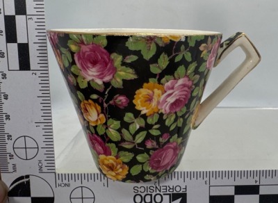 Royal Winton Grimwades Chintz Floral Teacups and Saucers - 4