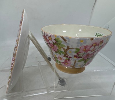 Shelley Chintz Teacup and Saucer Sets, Melody & Maytime - 8