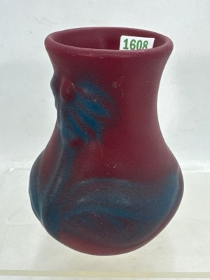 Ca. 1920s Van Briggle Persian Rose Vase - 5