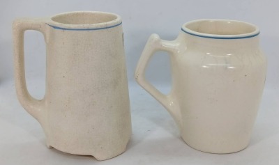 (2) Roseville Creamware Mugs - 3