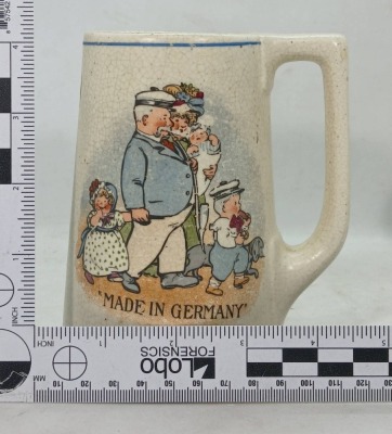 (2) Roseville Creamware Mugs - 8