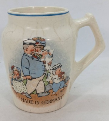 (2) Roseville Creamware Mugs - 9
