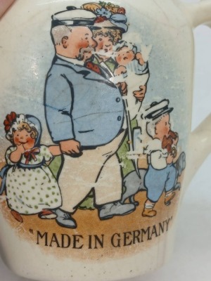 (2) Roseville Creamware Mugs - 10