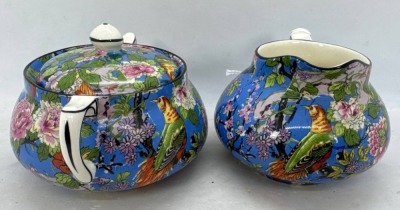 Crown Ducal Ware Cream and Sugar Set - 2