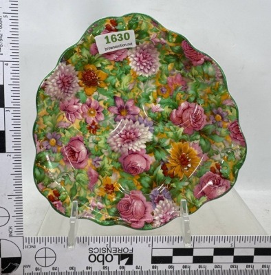 Crown Ducal Ware Chintz Condiment Set - 3