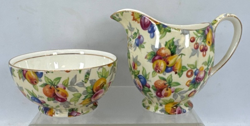 Royal Winton Creamer and Sugar Bowl Set