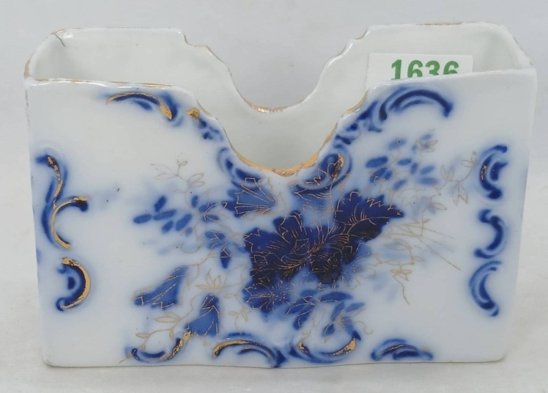 R.S. Germany Porcelain Card Holder