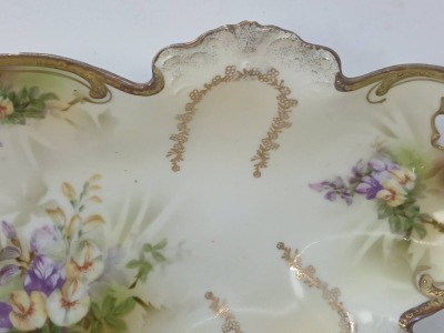 R.S. Prussia Porcelain Relish Tray - 2