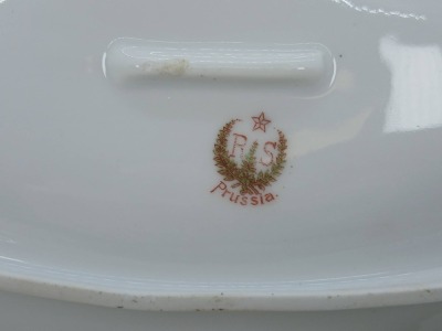 R.S. Prussia Porcelain Relish Tray - 5