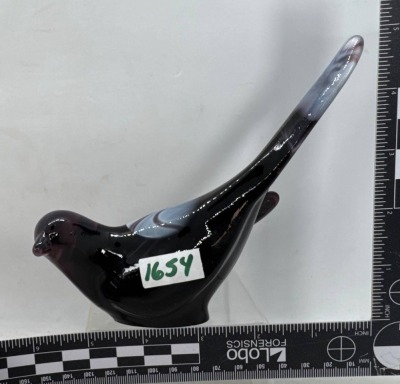 (2) Fenton Art Glass Bird of Happiness figures - 5