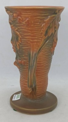 Roseville Bushberry 30-6" Vase, Brown - 2
