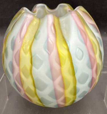 Murano Mother-of-Pearl Rose Bowl - 2