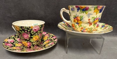Royal Winton Beeston and Evesham Cup and Saucer Sets