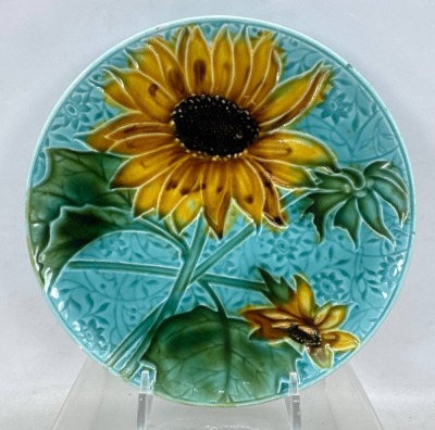 Villeroy & Boch Majolica Sunflower Plate