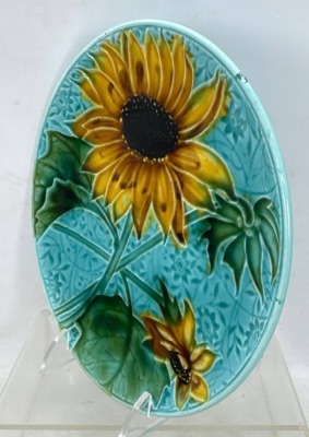 Villeroy & Boch Majolica Sunflower Plate - 2