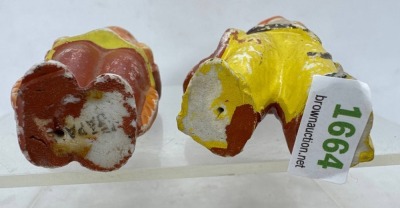 Hand-Painted Cowboy and Indian Figurines - 5
