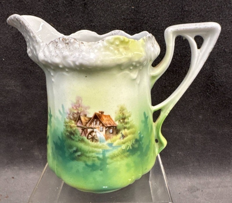RS Prussia Mill Scene Creamer