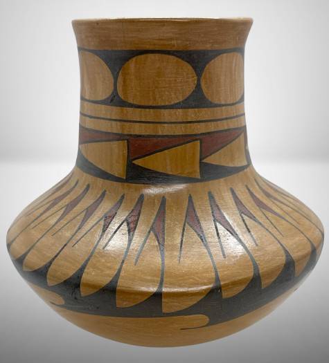 Signed Camacho Pottery Vessel