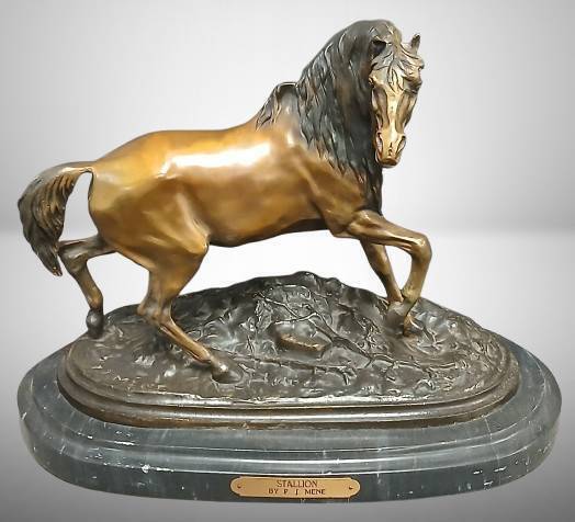 Stallion Bronze by P.J. Mene