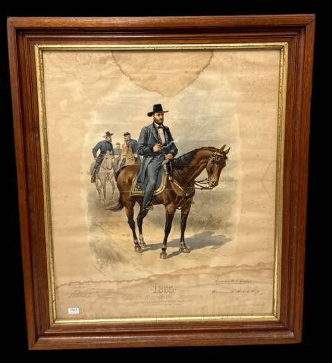1865 Grant Memorial Souvenir Print