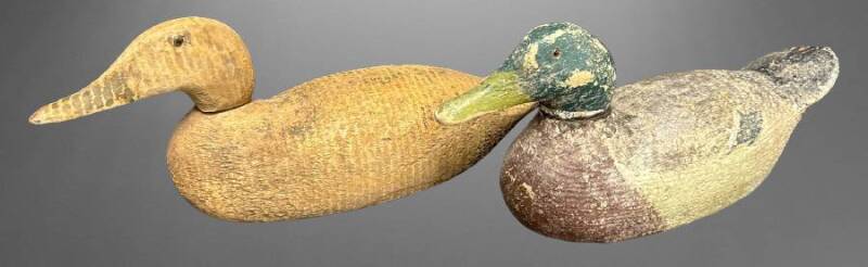 Carved Wooden Duck Decoys