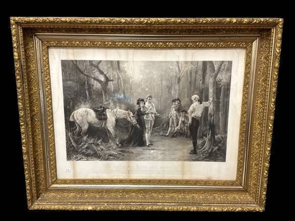 Framed Photogravure by Laslett J. Pott