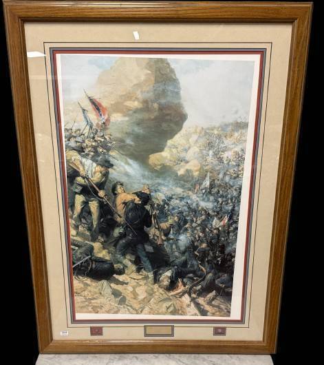 Battle of the Crater by Tom Lovell