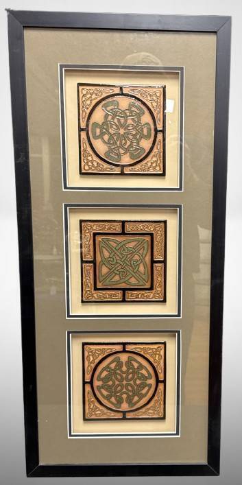Framed Art With Decorative Tiles
