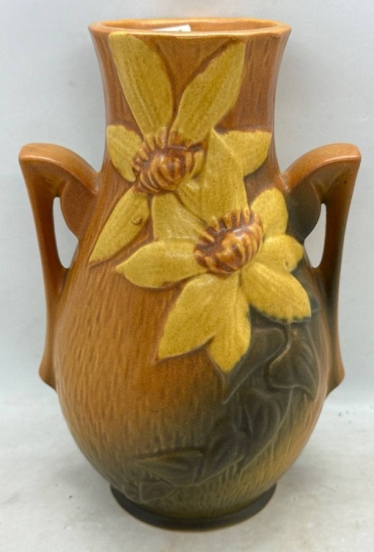 Roseville Clematis 108-8" Vase