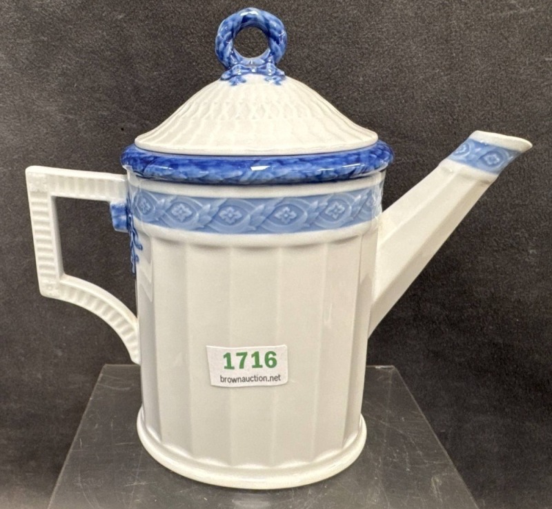Royal Copenhagen Blue and White Teapot