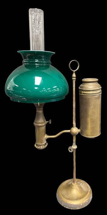 Miller's Ideal No. 0 Burner Oil Lamp