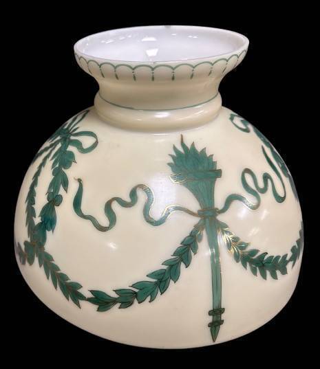 Signed Handel Shade with Green Design