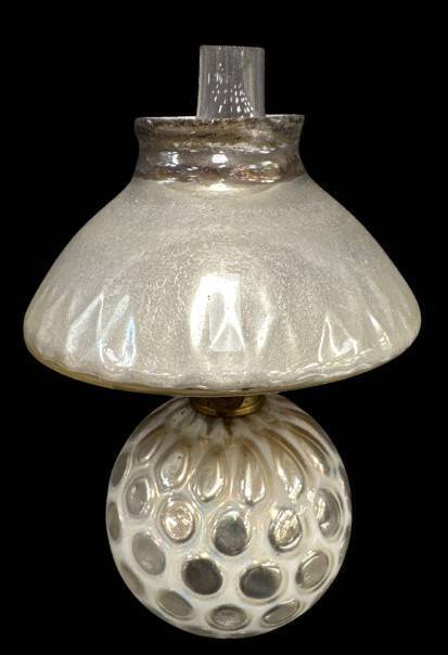 Miniature Glass Oil Lamp