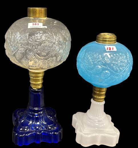 (2) EAPG Oil Lamps