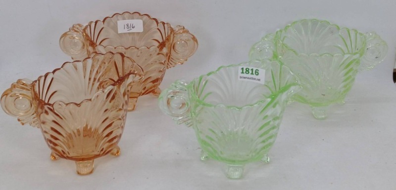 Cambridge Caprice Creamer and Sugar Sets