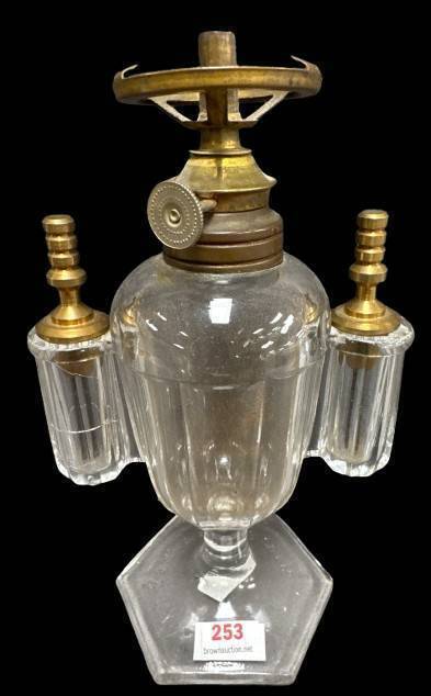 Clear Glass Cigar Lighter Lamp