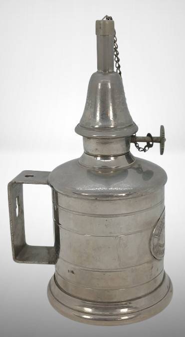 French Lampe Pigeon Safety Lamp