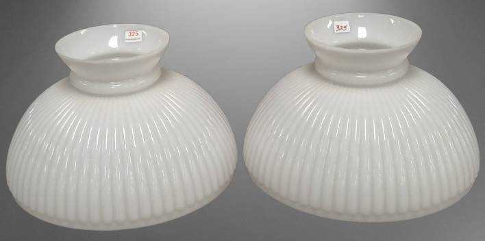 B&P Ribbed Student Lamp Shades