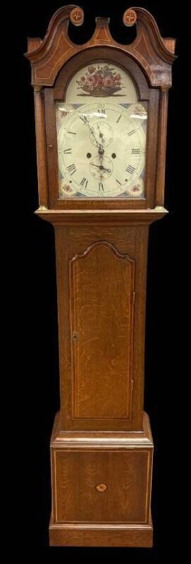T. Barclay Montrose Tall Case Grandfather Clock