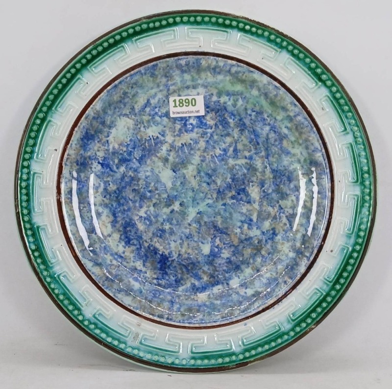 Decorative Majolica Plate