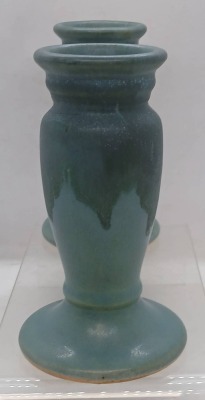 Roseville Carnelian I 56-5" Gate Vase in Blue - 3