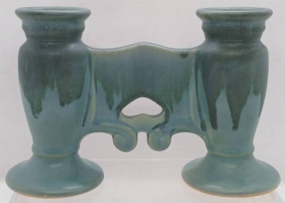 Roseville Carnelian I 56-5" Gate Vase in Blue - 4