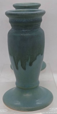 Roseville Carnelian I 56-5" Gate Vase in Blue - 5