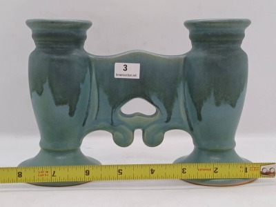 Roseville Carnelian I 56-5" Gate Vase in Blue - 8